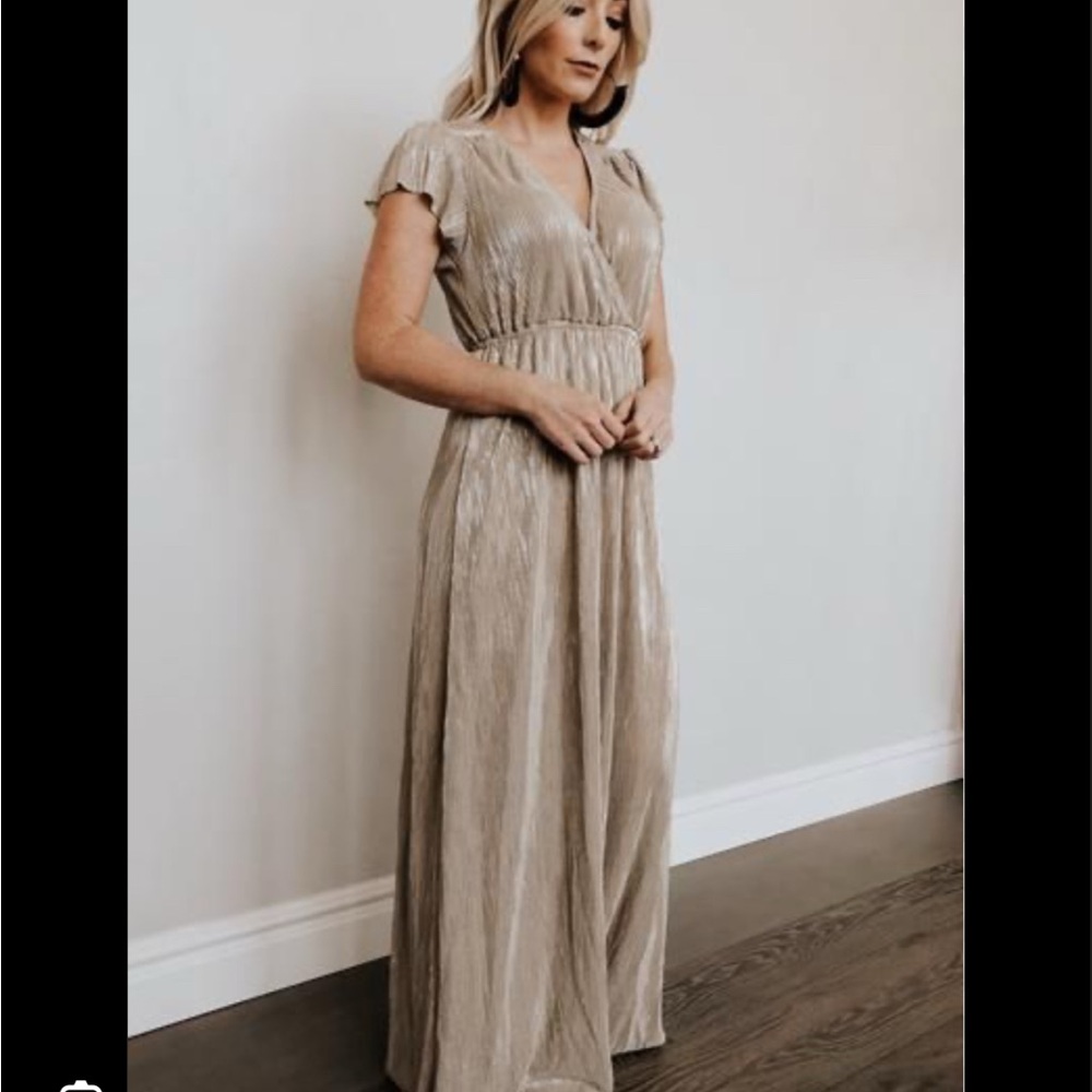 Baltic born Athena gold dress medium : wedding party